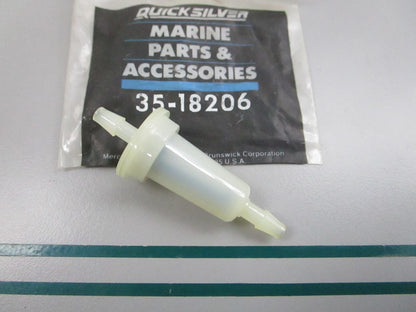 NEW OEM 35-18206 Mercury Quicksilver Fuel Filter 0810