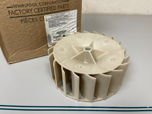 Whirlpool NEW OEM Dryer Blower Wheel WP697772 Maytag Kenmore KitchenAid 0720