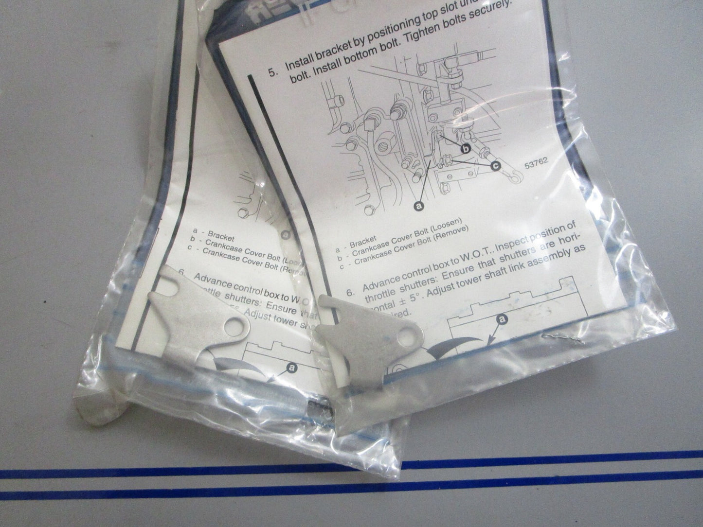 *NEW OEM* (LOT OF 2) 0810 Mercury Quicksilver Stop Kit 830121A1