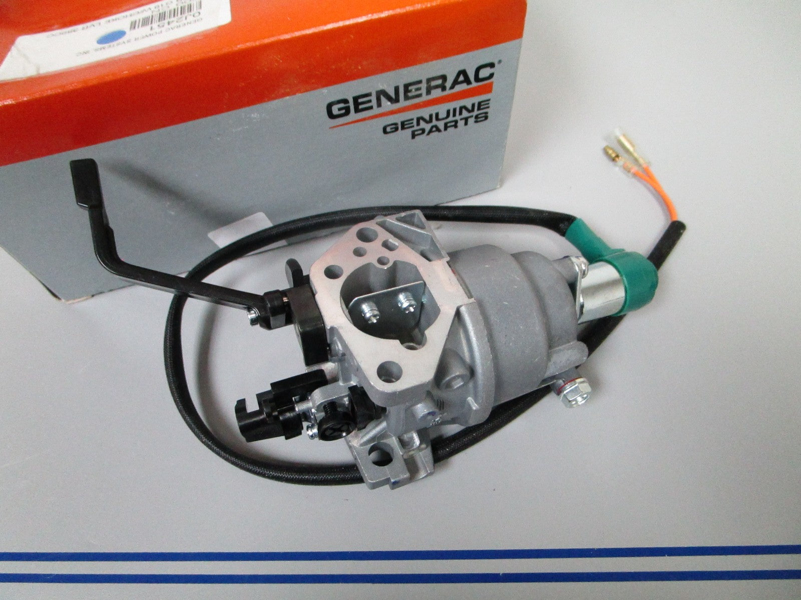 NEW OEM 0J2451 Generac 386CC Carburetor G19 Choke Lever Assembly 0720