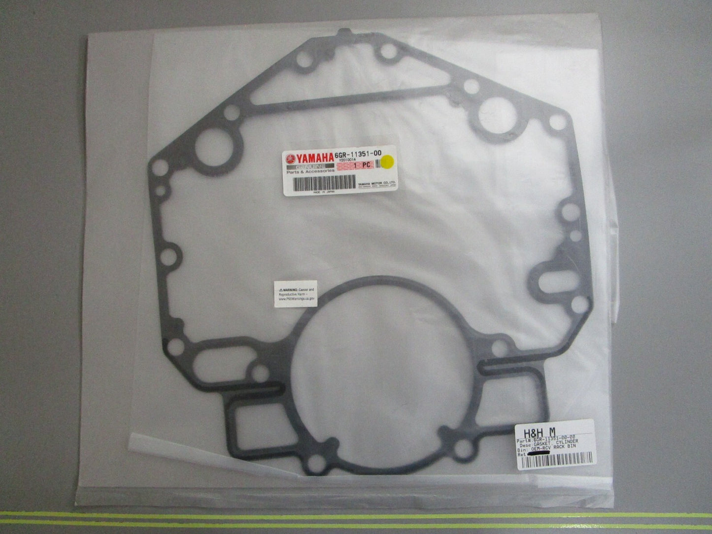 *NEW OEM* 0820 Yamaha Cylinder Gasket 6GR-11351-00-00