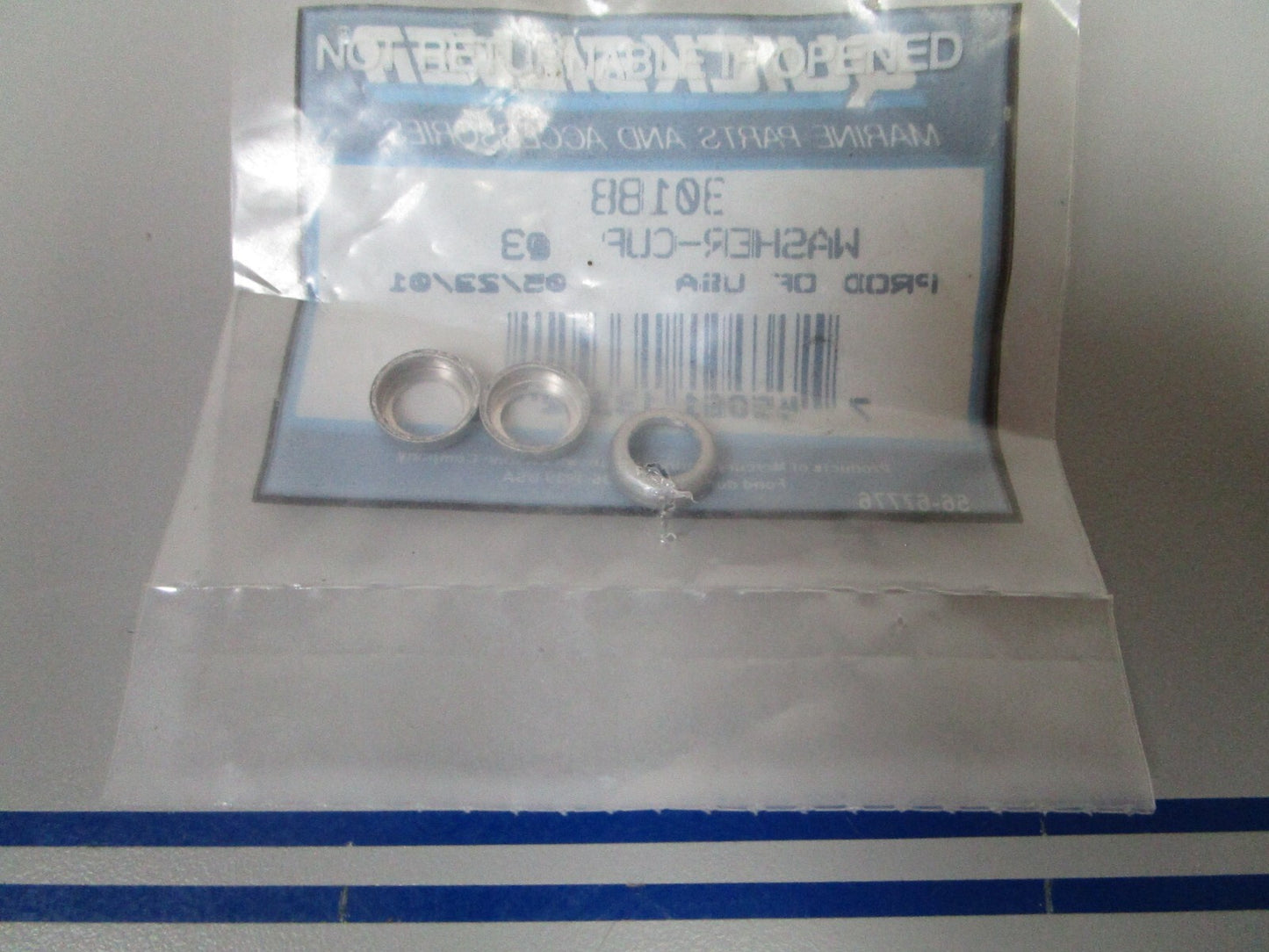 *NEW OEM* (LOT OF 3) 0810 Mercury Quicksilver Cup Washer 30188