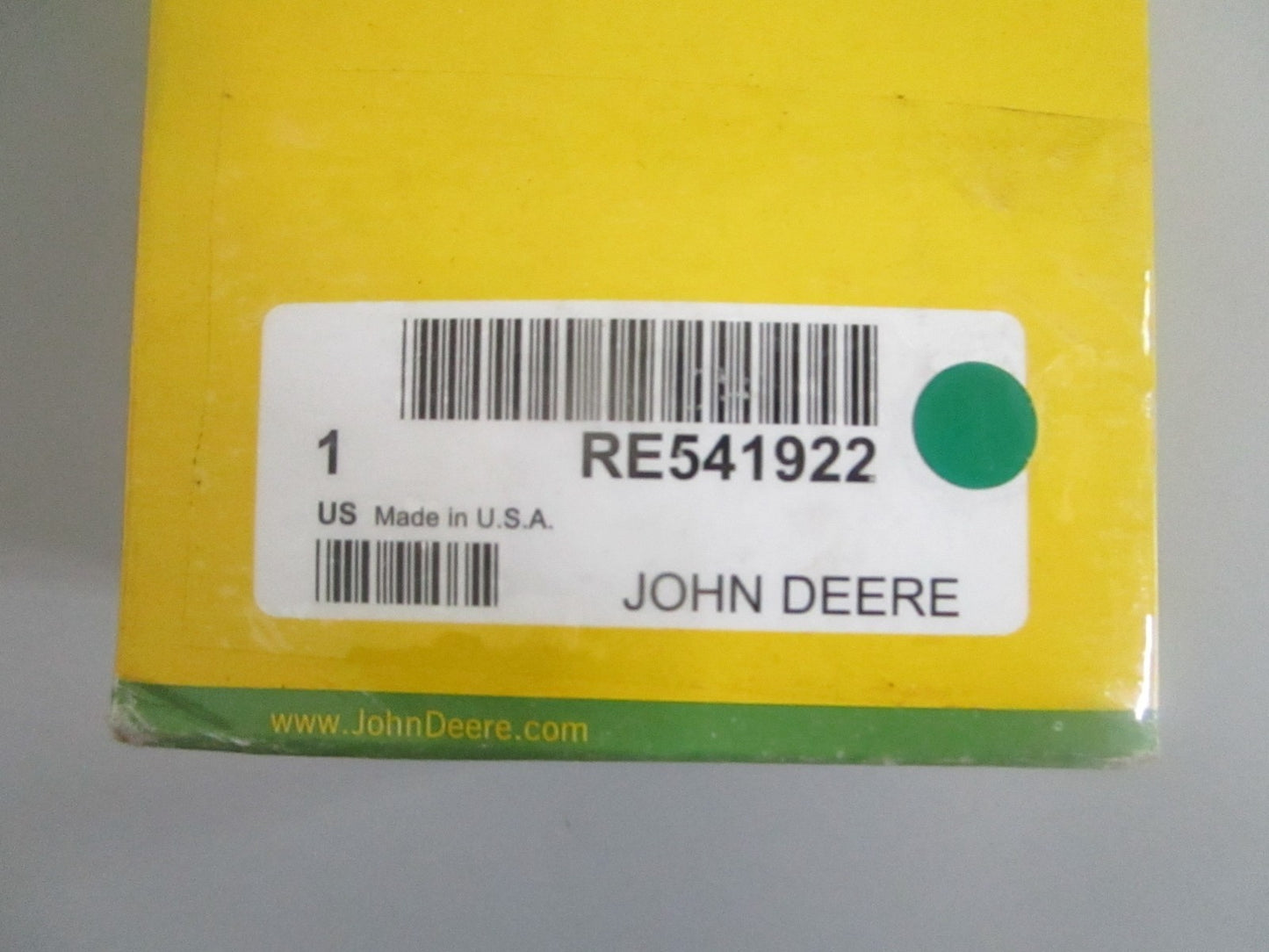 John Deere RE541922 Primary Fuel Filter Element 4045 6068 NEW OEM 0820