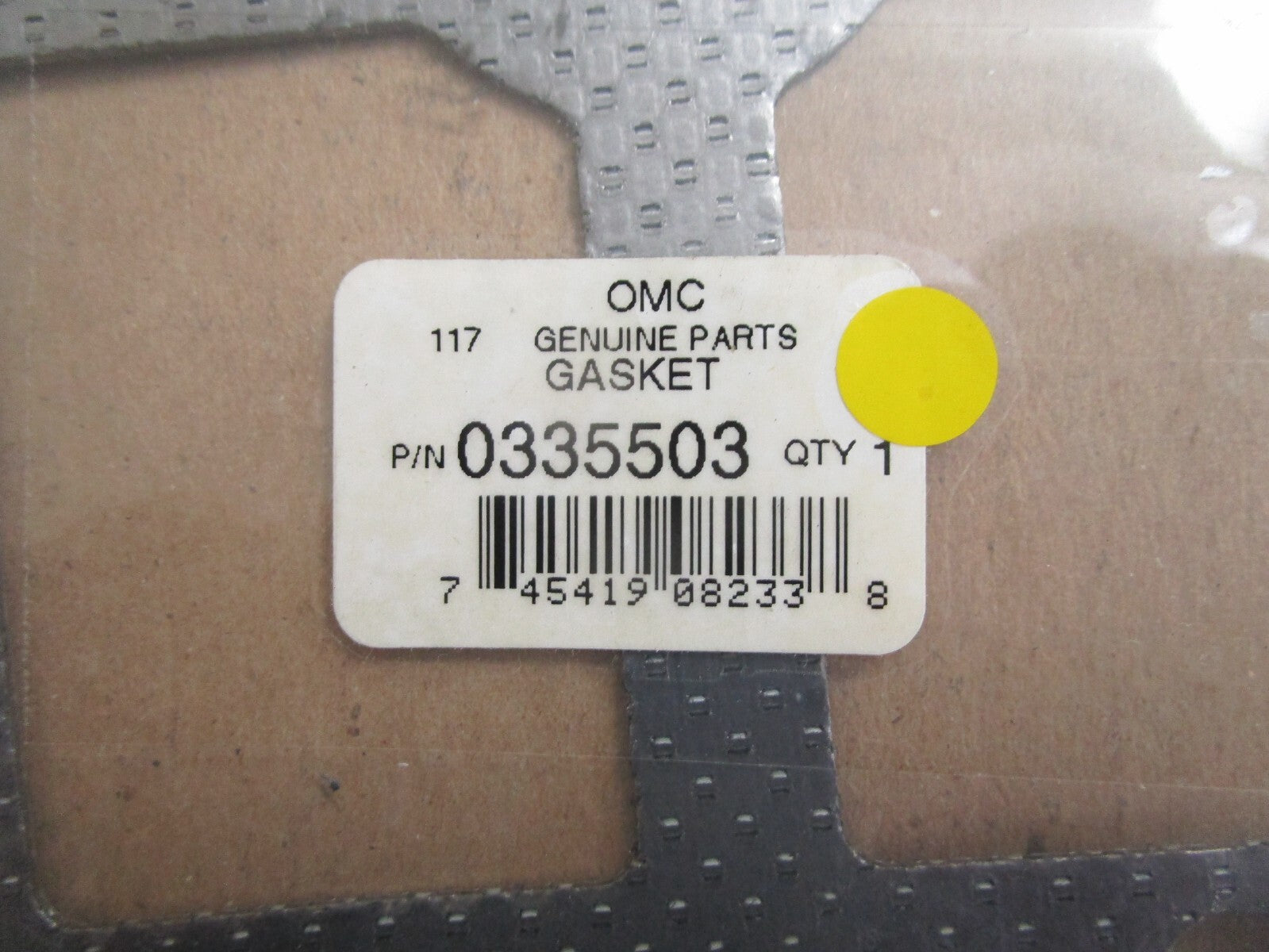 *NEW OEM* 0810 OMC Johnson Evinrude Gasket 335503 0335503