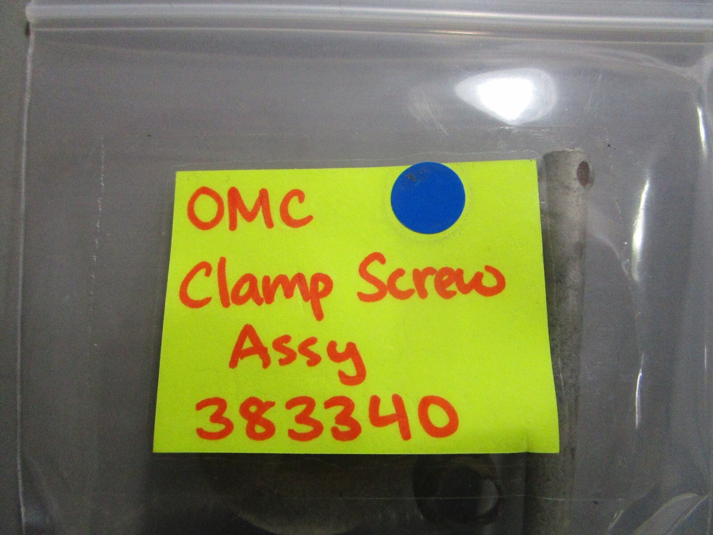 *NEW OEM* 0810 OMC Johnson Evinrude Clamp Screw Assembly 383340 0383340