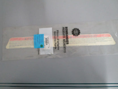 NEW OEM 516001221 Ski-Doo Security Label 0820