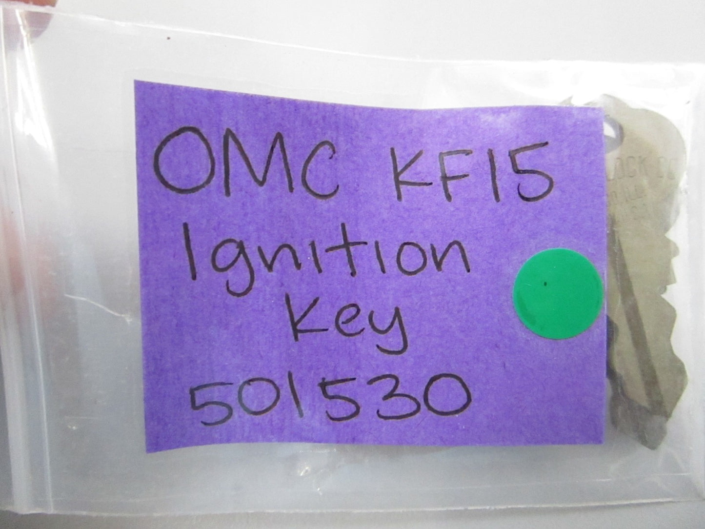 NEW OEM (LOT OF 2) 501530 0501530 OMC Johnson Evinrude KF 15 Ignition Key 0810