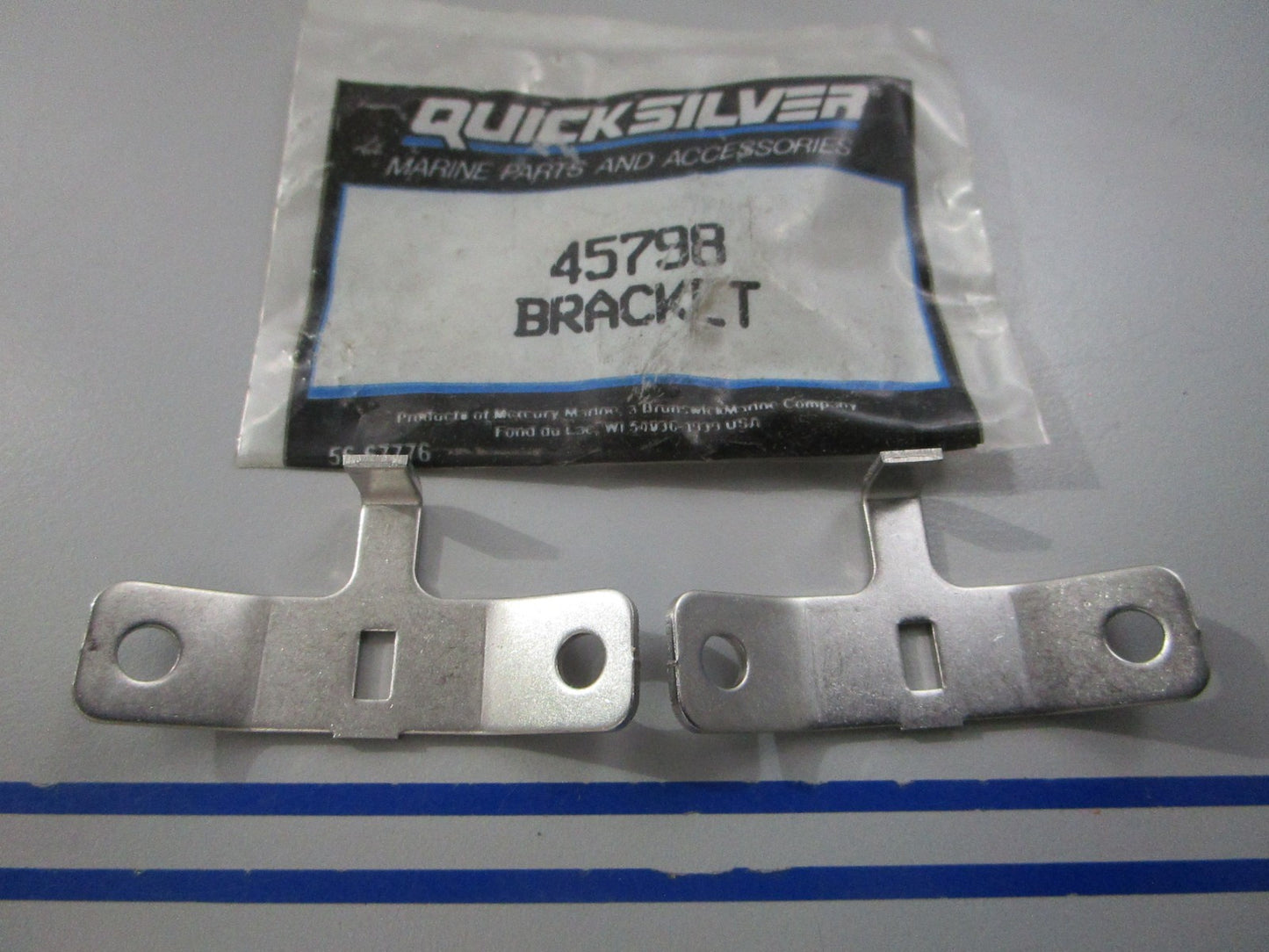 NEW OEM (LOT OF 2) 45798 Mercury Quicksilver Bracket 0810