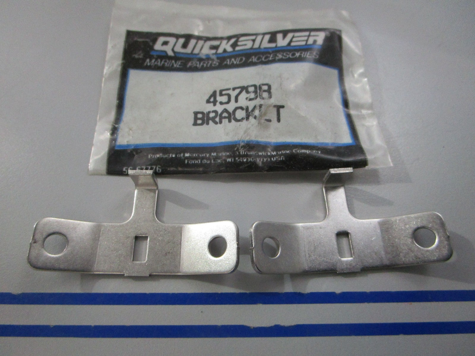 NEW OEM (LOT OF 2) 45798 Mercury Quicksilver Bracket 0810