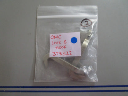 *NEW OEM* 0810 OMC Johnson Evinrude Link & Hook 378322 0378322