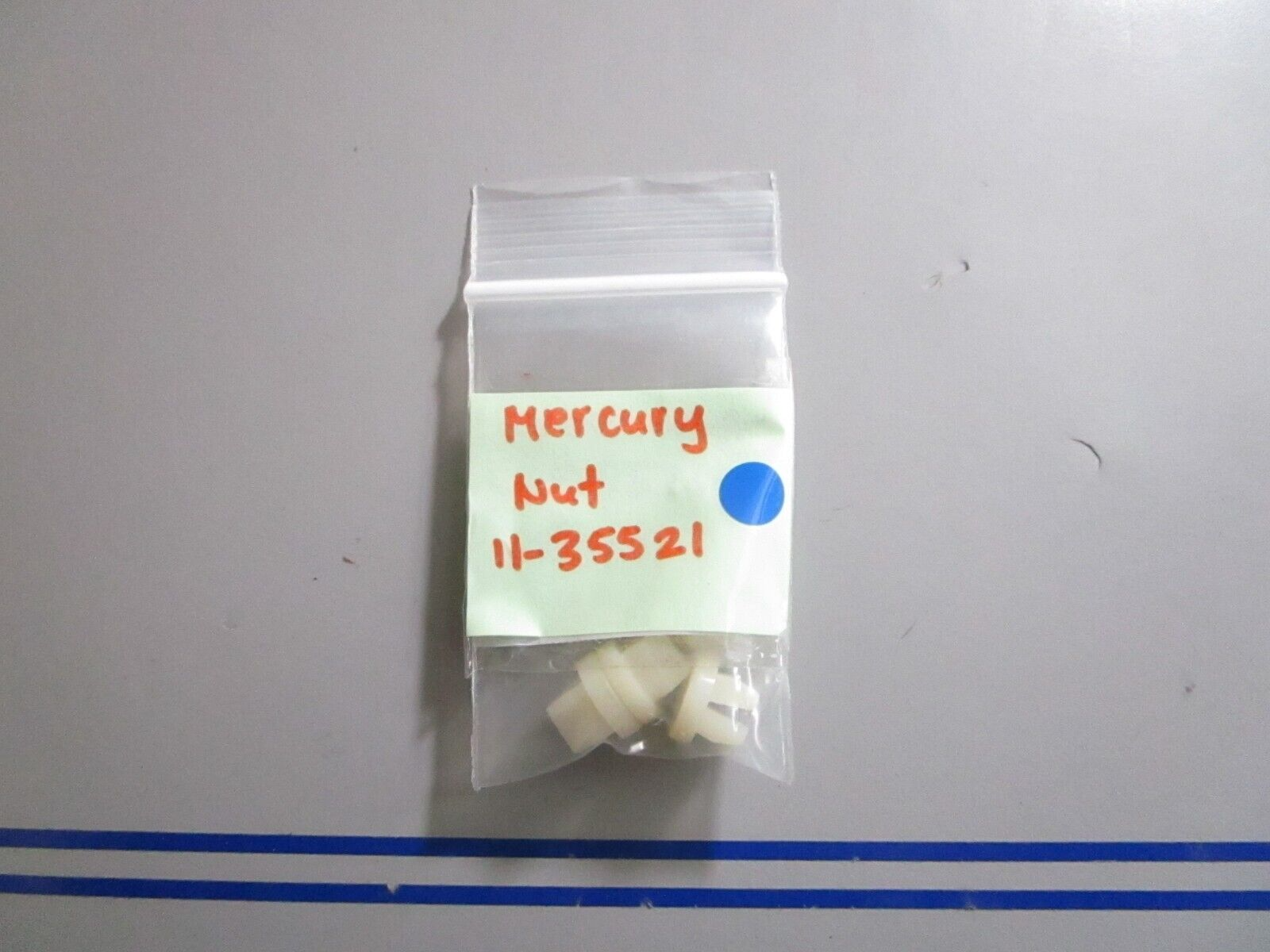 *NEW OEM* (LOT OF 4) 0810 Mercury Quicksilver Nut 11-35521