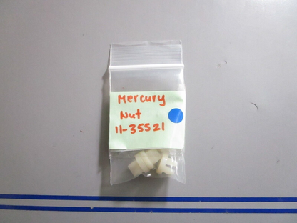 *NEW OEM* (LOT OF 4) 0810 Mercury Quicksilver Nut 11-35521
