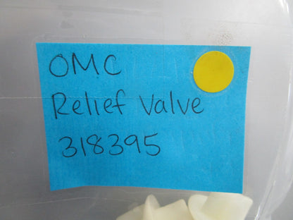 *NEW OEM* (LOT OF 2) 0810 OMC Johnson Evinrude Relief Valve 318395 0318395