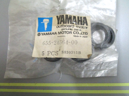 *NEW OEM* (LOT OF 5) 0750 Yamaha FUEL FILTER GASKET 655-24564-00-00