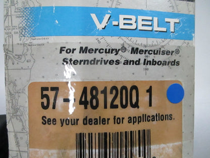 *NEW OEM* 0810 Mercury Quicksilver V-Belt 57-48120Q 1