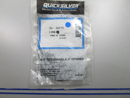 *NEW OEM* (LOT OF 2) 0810 Mercury Quicksilver O-Ring 25-33145