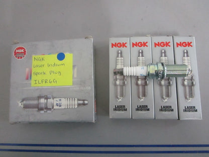 NEW OEM (LOT OF 4) ILFR6G NGK Laser Iridium Spark Plug 0820