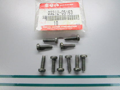 NEW OEM (LOT OF 10) 03212-05163 Suzuki Screw 0810
