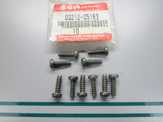 NEW OEM (LOT OF 10) 03212-05163 Suzuki Screw 0810