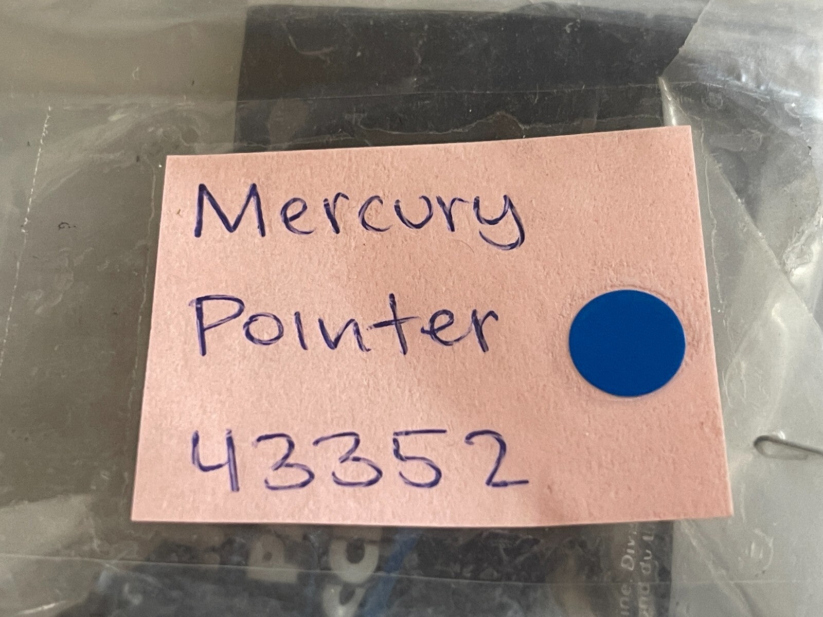 *NEW OEM* 0720 Mercury Quicksilver Pointer 43352