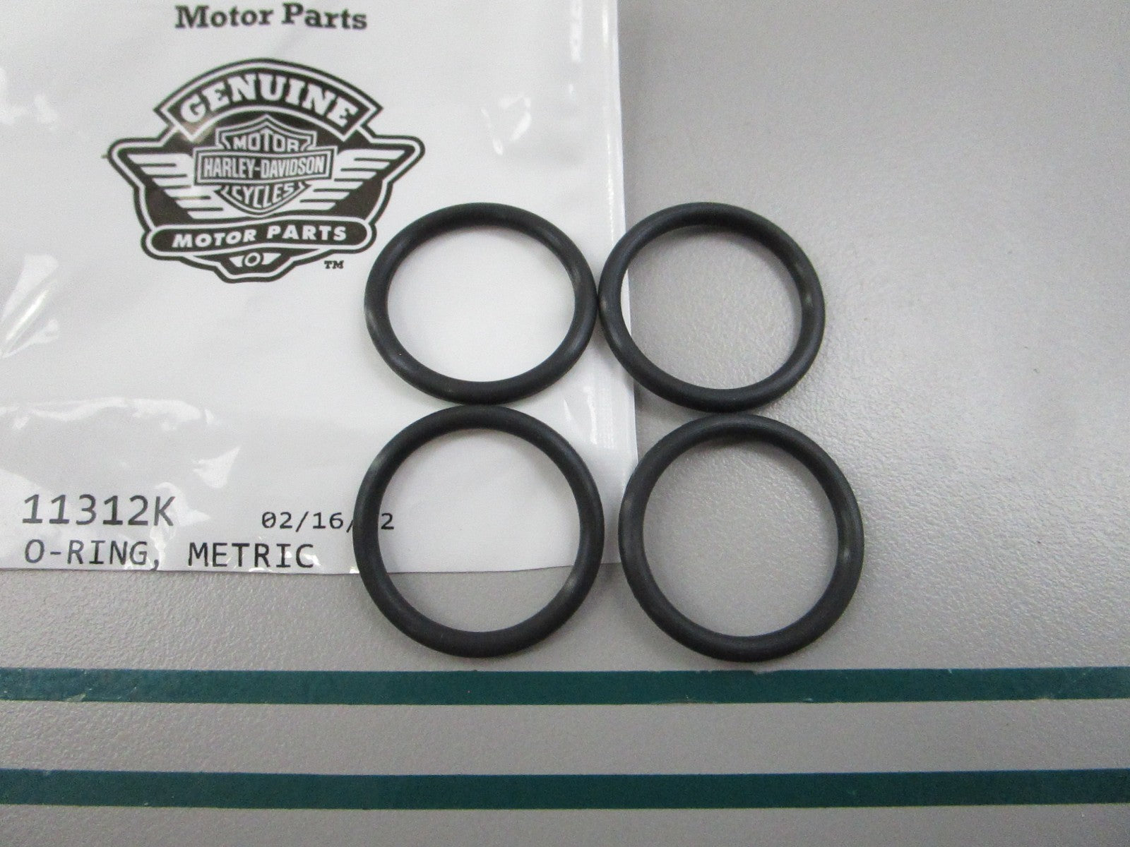 NEW OEM (LOT OF 4) 11312K Harley Davidson O-Ring 0810