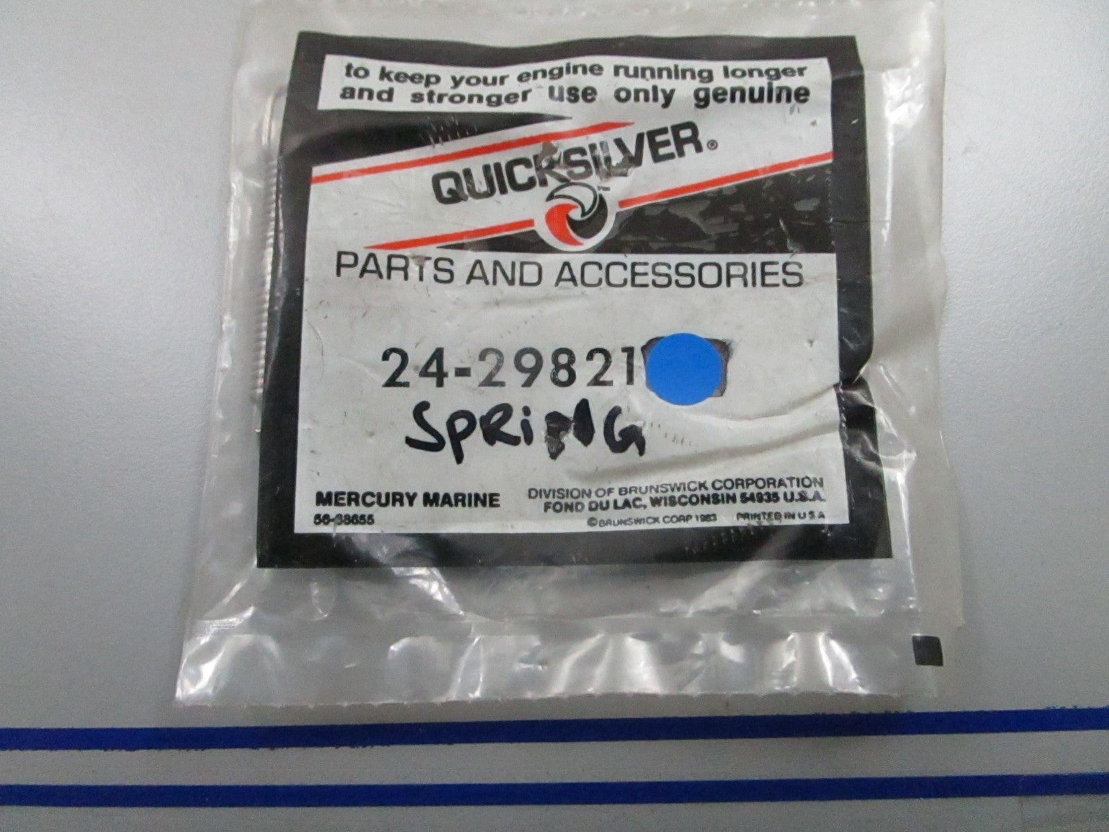 *NEW OEM* 0810 Mercury Quicksilver Spring 24-29821