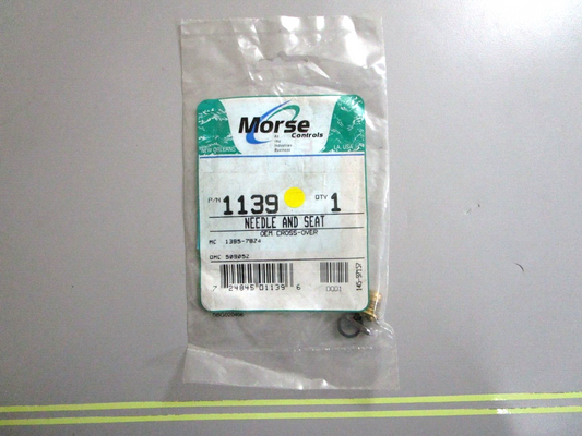 *NEW* 0750 Morse NEEDLE and SEAT 1139