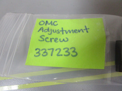 *NEW OEM* 0810 OMC Johnson Evinrude Adjustment Screw 337233 0337233