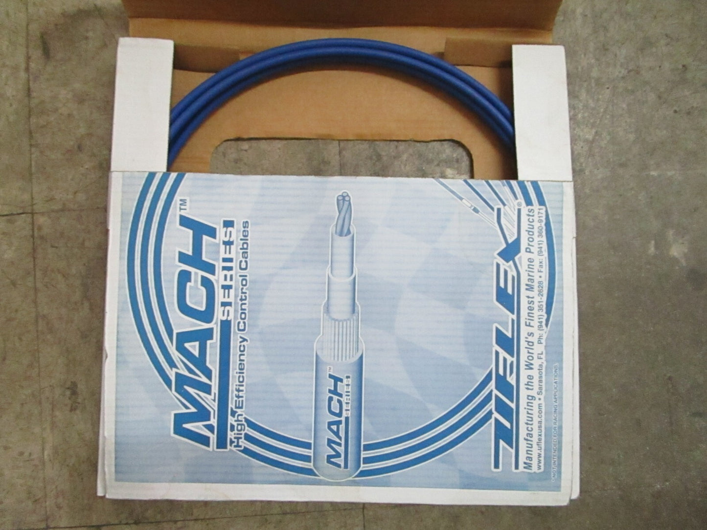 *NEW* 0820 Uflex 22' Control Cable MACH36X22