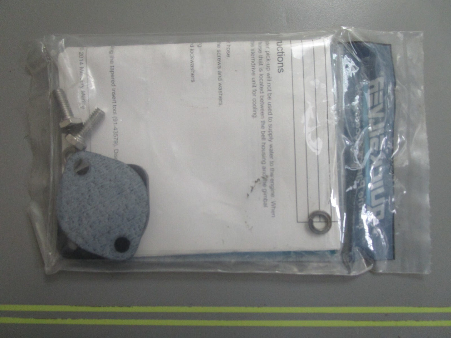 *NEW OEM* 0820 Mercury Quicksilver Block Off Kit 8M0095447