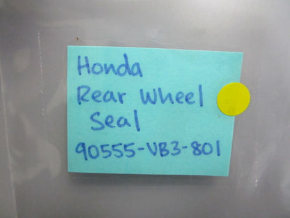 *NEW OEM* 0810 Honda Rear Wheel Seal 90555-VB3-801