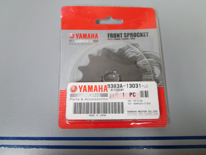 NEW OEM 9383A-13031-00 Yamaha 13T Front Sprocket 0720