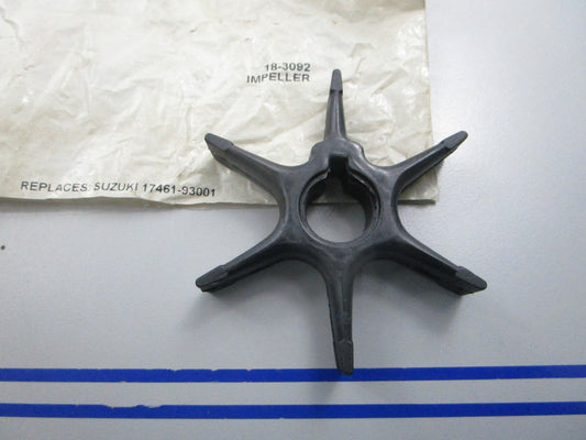 NEW 18-3092 Replaces: Suzuki 17461-93001 Sierra Impeller 0810