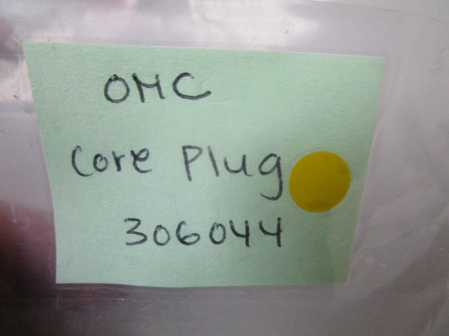 *NEW OEM* (LOT OF 3) 0750 OMC Johnson Evinrude CORE PLUG 306044 0306044
