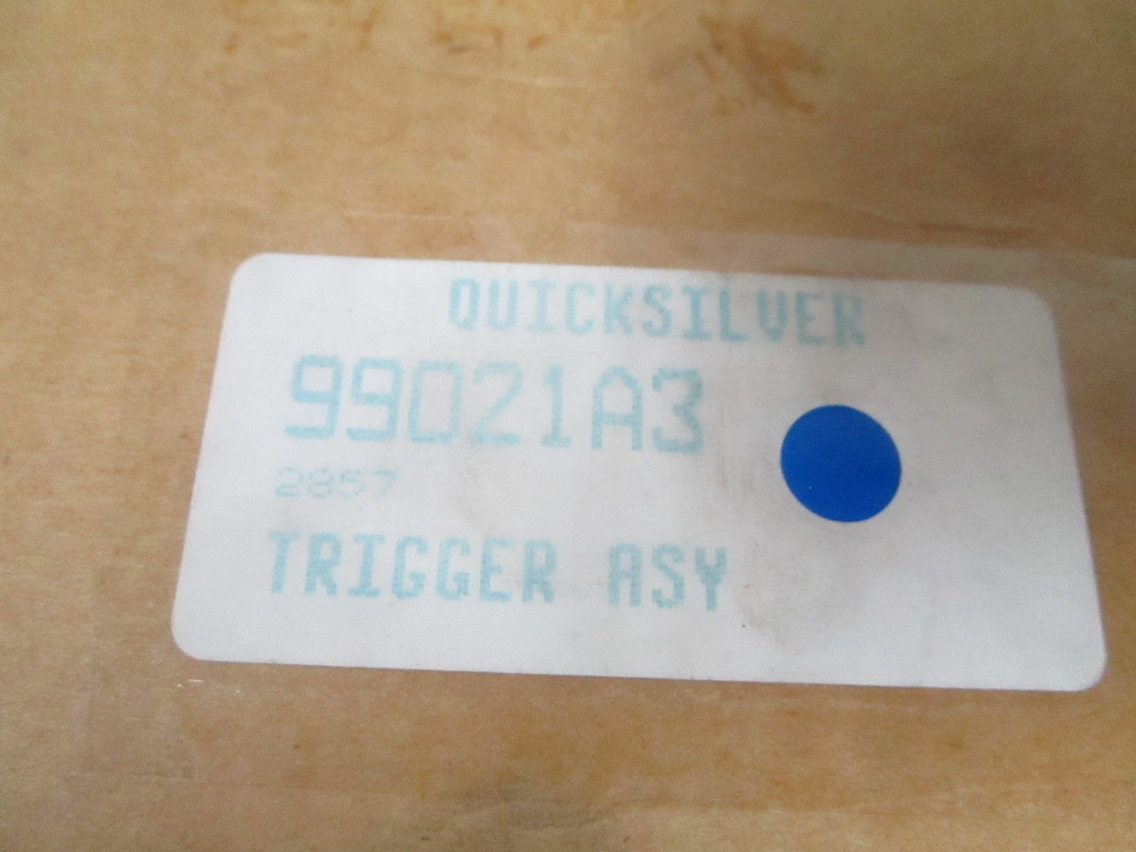 *NEW OEM* 0820 Mercury Quicksilver Trigger Assy 99021A3