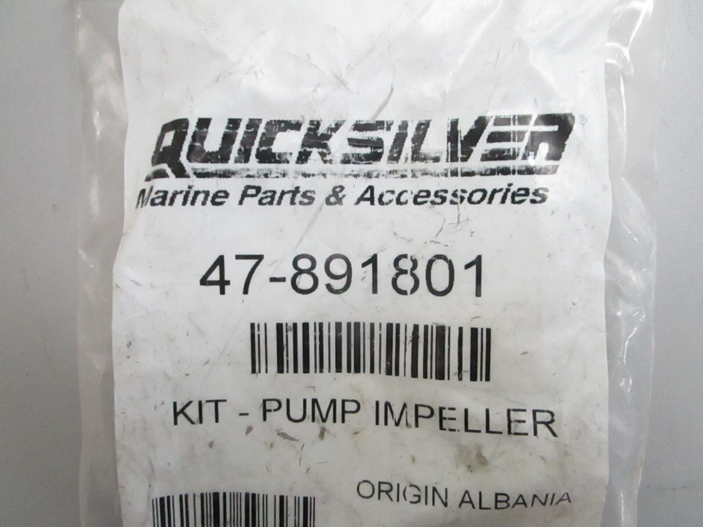 *NEW OEM* 0820 Mercury Quicksilver Water Pump Impeller Kit 47-891801