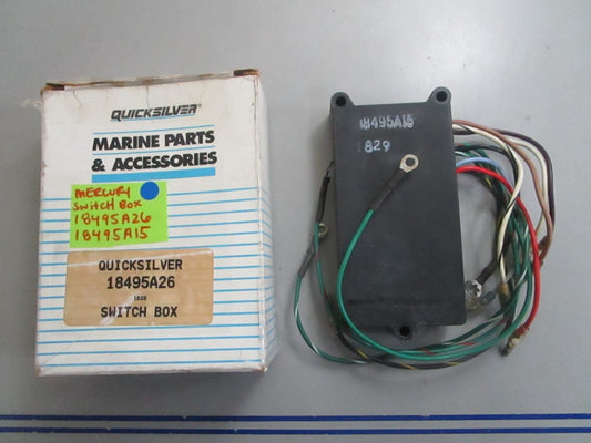 *NEW OEM* 0820 Mercury Quicksilver Switch Box 18495A26 18495A15