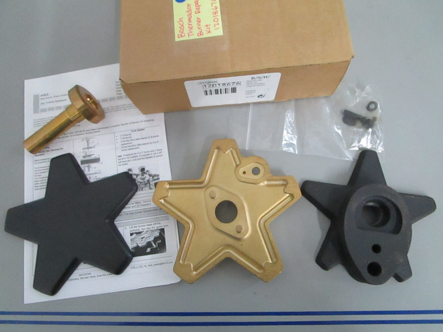 *NEW OEM* 0820 Bosch Thermador Burner Repair Kit 12018676