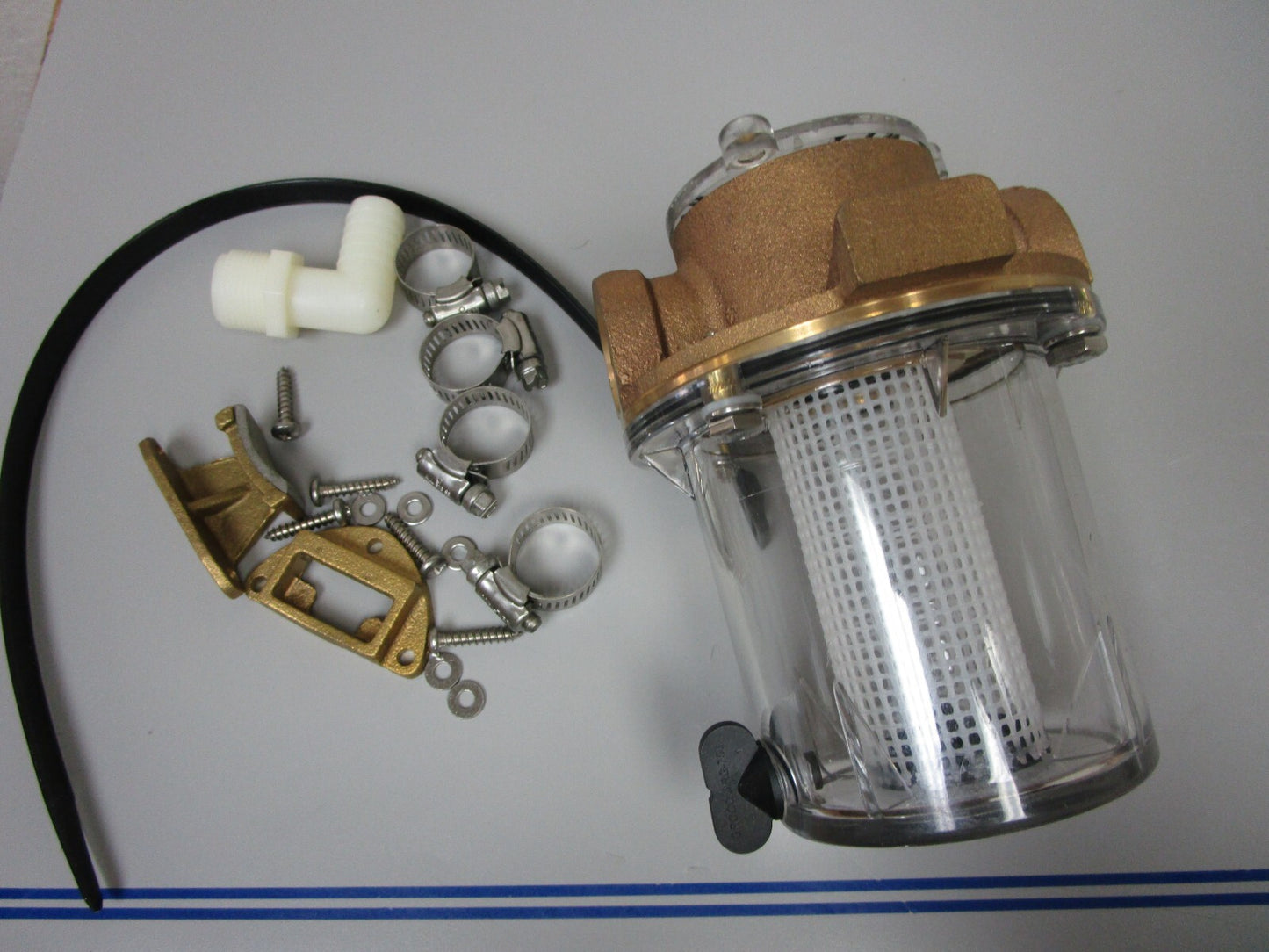 *NEW* 0720 Groco 1" Raw Water Strainer Kit ARG-1000-P ARG-503