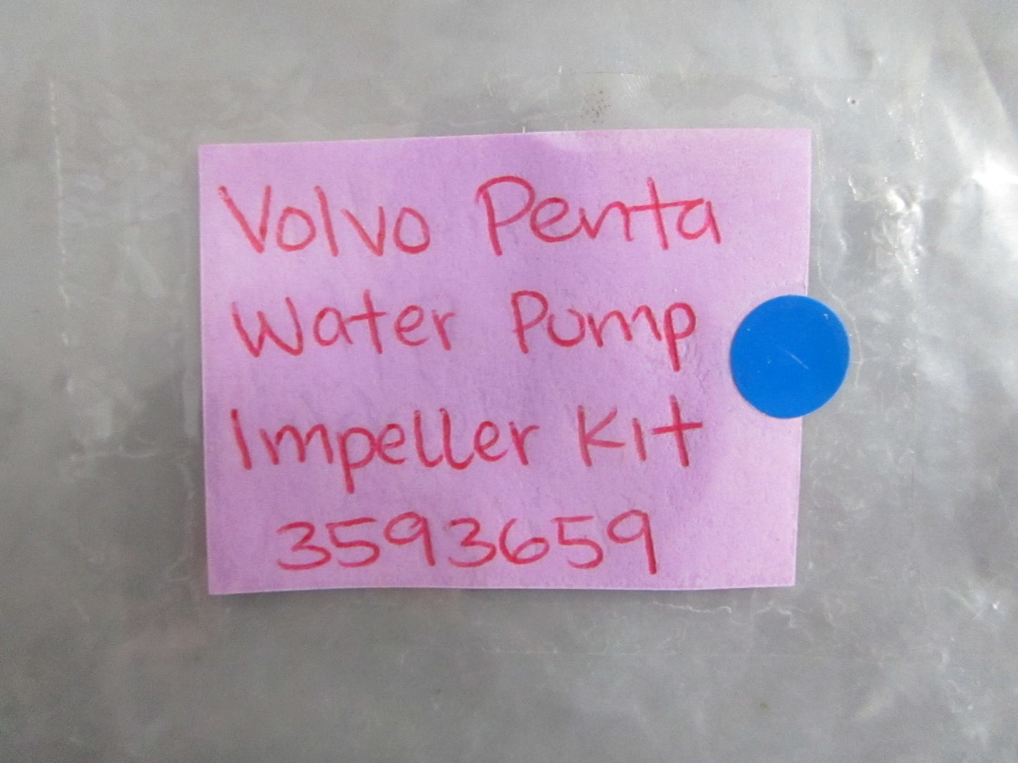 NEW OEM 3593659 Volvo Penta Water Pump Impeller Kit 0820