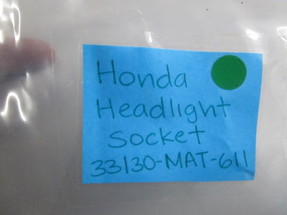 NEW OEM 33130-MAT-611 Honda Headlight Socket 0810