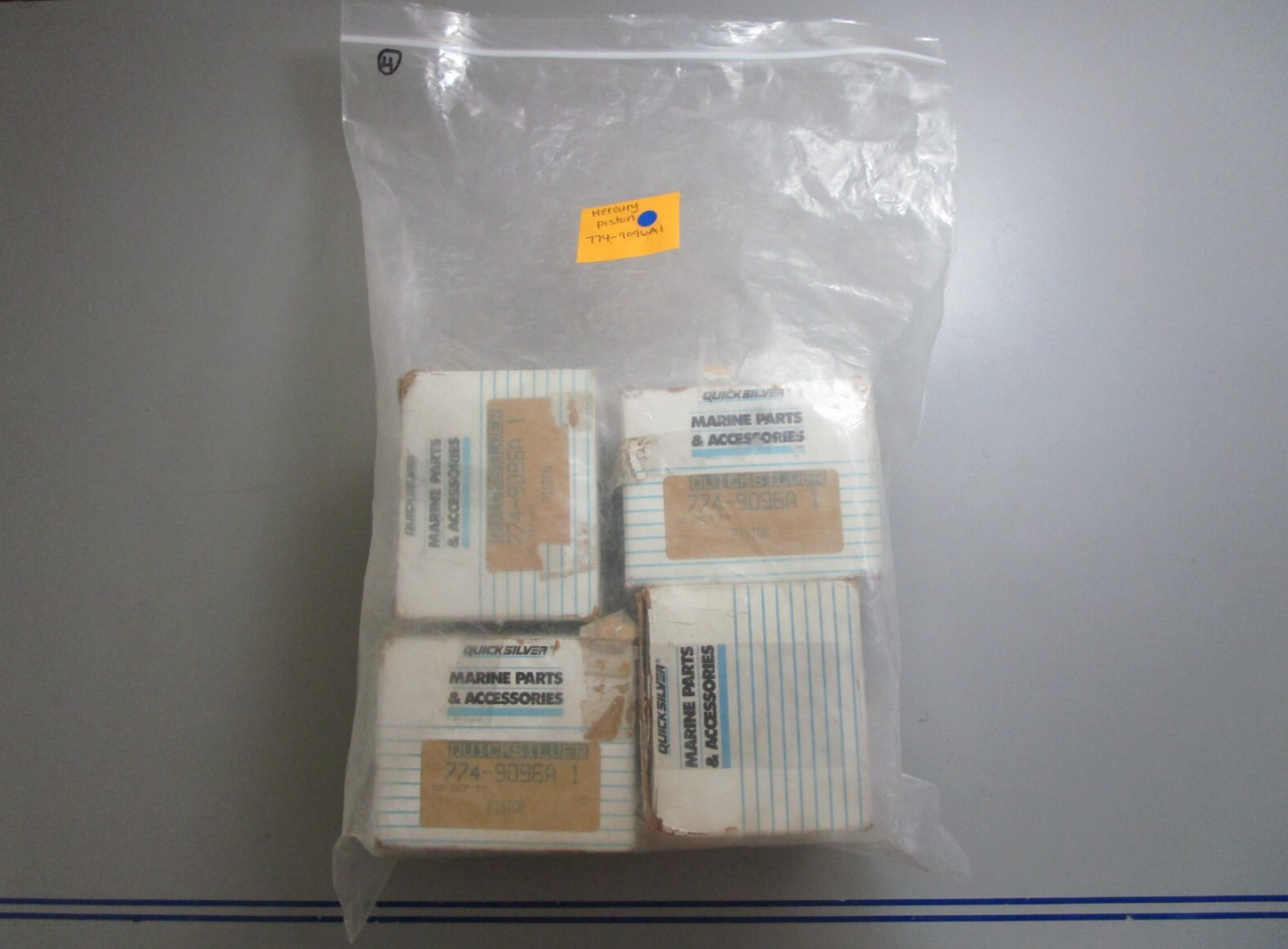 *NEW OEM* 0810 Mercury Quicksilver Piston 774-9096A1