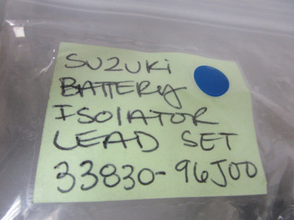 *NEW OEM* 0720 Suzuki Battery Isolator Lead Set 33830-96J00