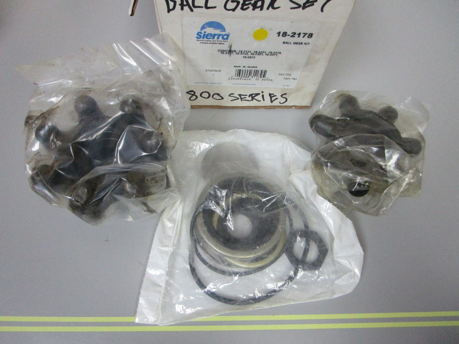 *NEW* 0720 Sierra Ball Gear Set 18-2178 Replaces: OMC Evinrude 908063 908383