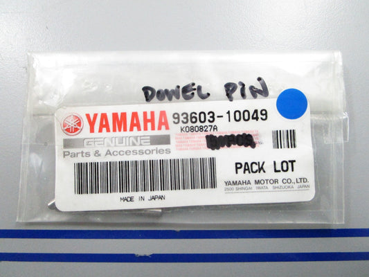 *NEW OEM* (LOT OF 6) 0810 Yamaha Dowel Pin 93603-10049