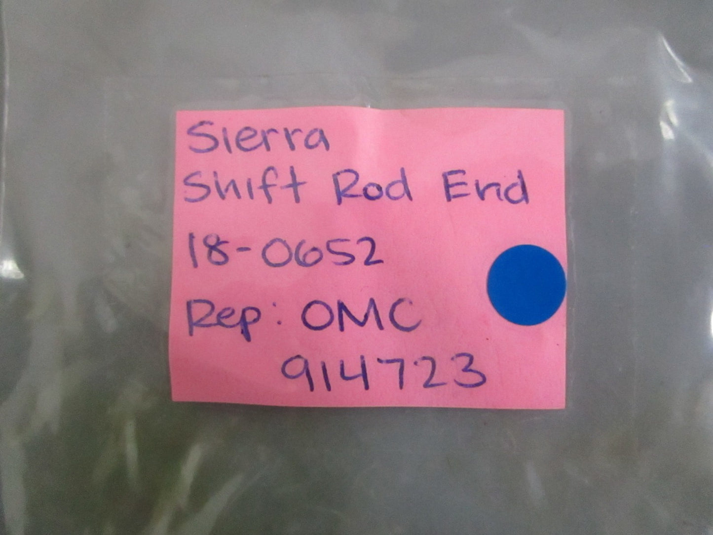NEW 18-0652 Sierra Shift Rod End Rep: 914723 OMC 0820