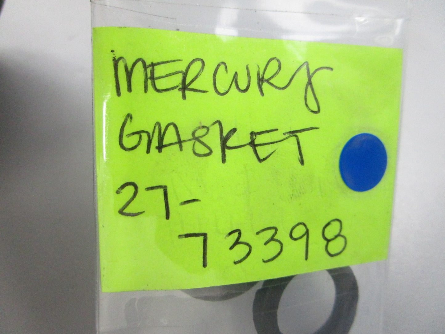 NEW OEM (LOT OF 2) 27-73398 Mercury Quicksilver Gasket 0810