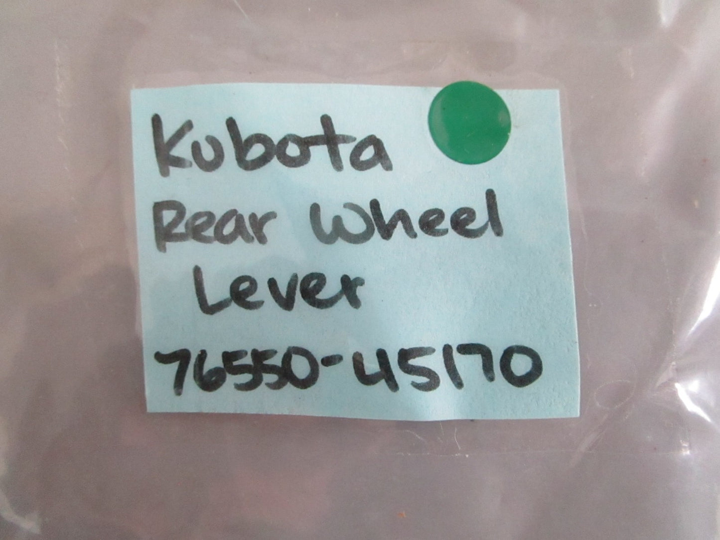 NEW OEM 76550-45170 Kubota Rear Wheel Lever 0820