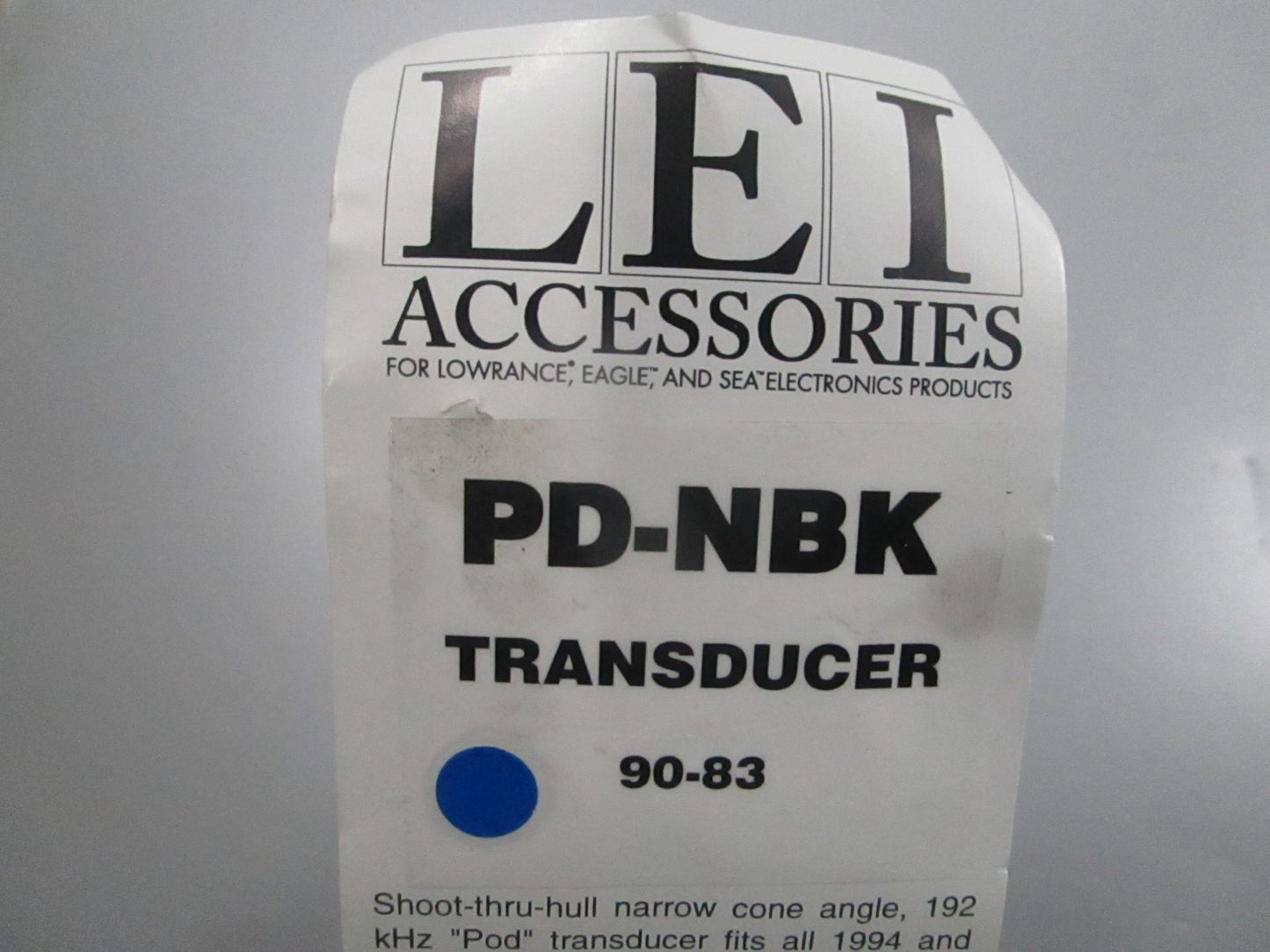 *NEW* 0810 LEI Accessories Transducer PD-NBK 90-83