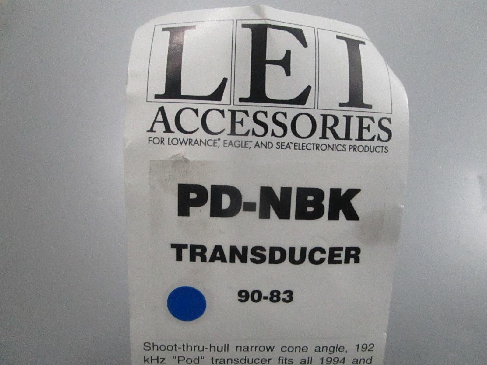 *NEW* 0810 LEI Accessories Transducer PD-NBK 90-83